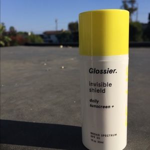 Glossier Invisible Shield sunscreen